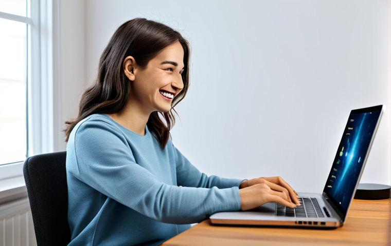 **

"A friendly AI chatbot interface assisting a woman in her home office. The woman is smiling and appears relaxed while interacting with the chatbot on her laptop. The scene is warm and inviting, showcasing the accessibility of mental health support. The woman is fully clothed in comfortable attire. Safe for work, appropriate content, fully clothed, professional, natural proportions, well-formed hands."

**