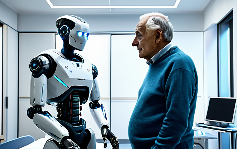 로봇 심리상담의 성공적인 사례 연구 - Accessible Therapy**

"A friendly, approachable robot psychologist (android-like, but clearly a mach...